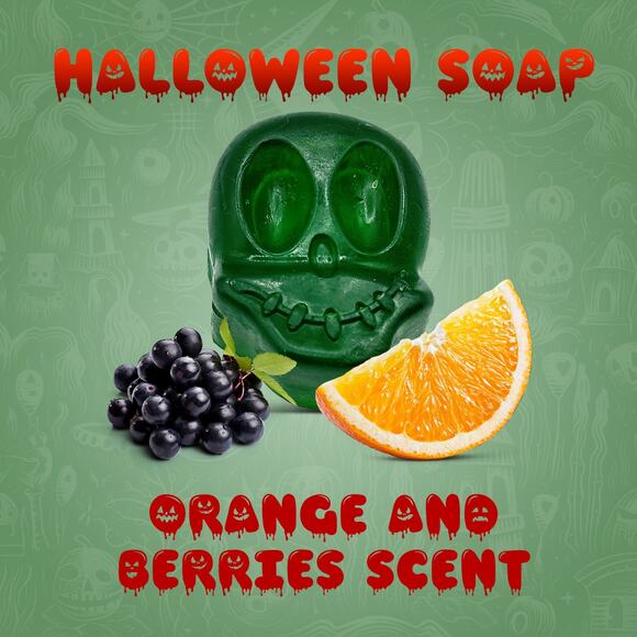 Halloween Soap for Kids Party Favors Set of 6 - Picture 3 of 15